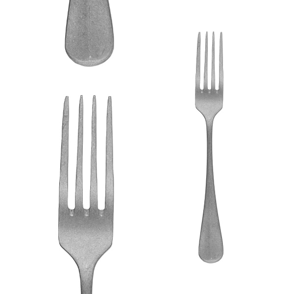 Besteckset 24-tlg. Dessert – Baguette Stone Wash