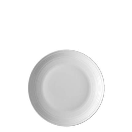 Teller flach Coupe classic Deco 21 cm Set 6-tlg. – UNIVERS Weiss