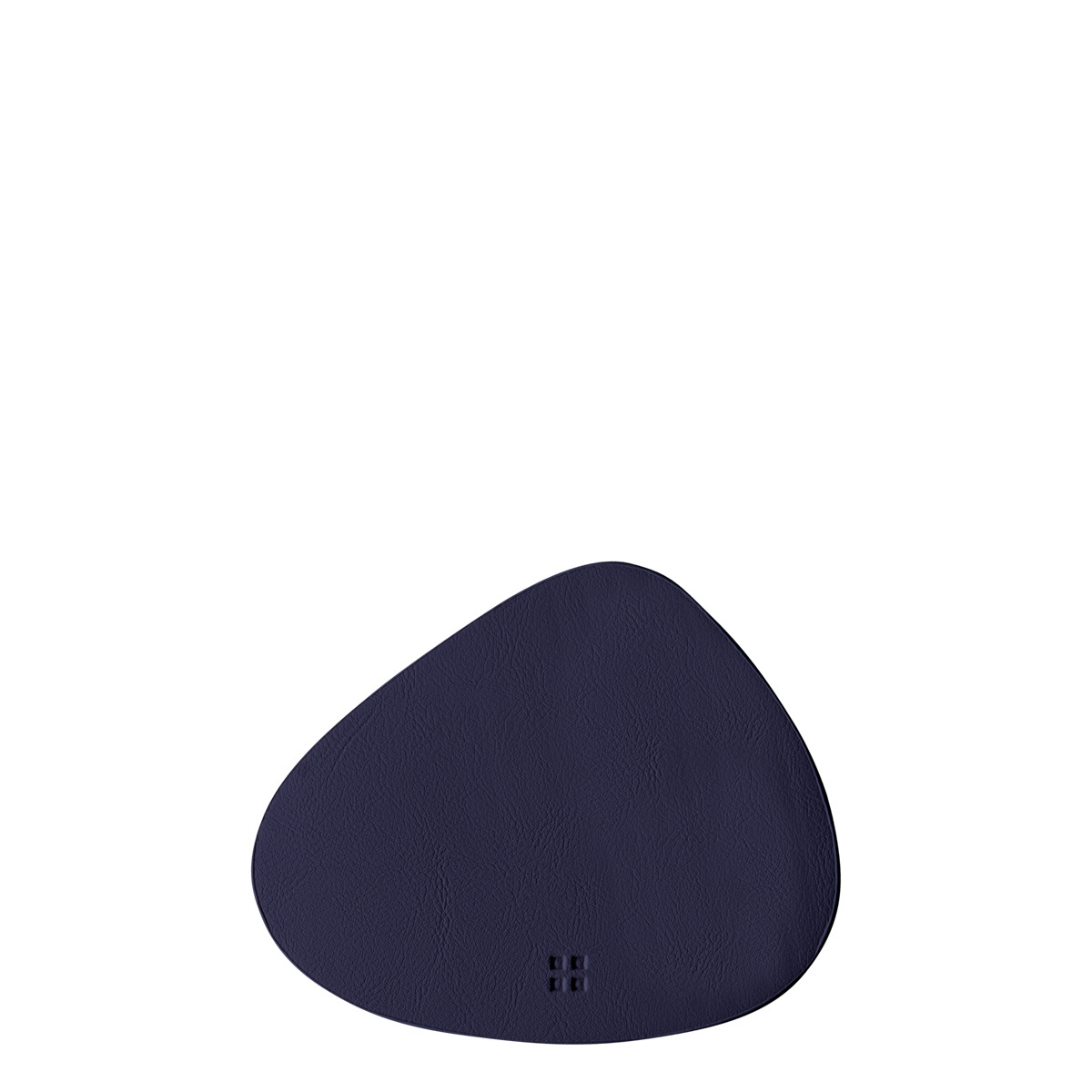 Glasuntersetzer triangle PVC blau 14 x 11.5 cm - Elements Ambiente