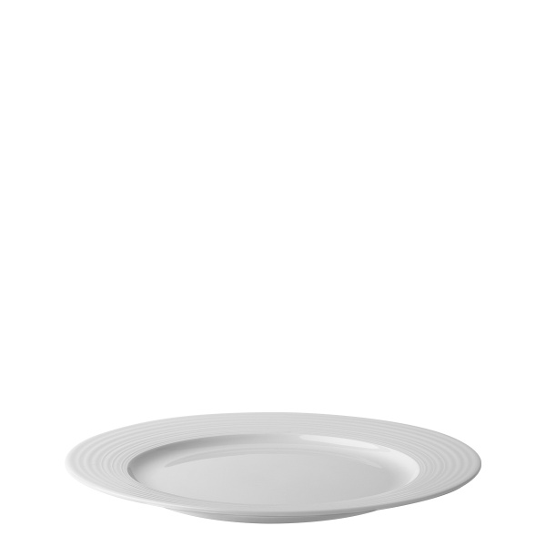 Teller flach mit Fahne Deco 27 cm Set 6-tlg. – UNIVERS Weiss