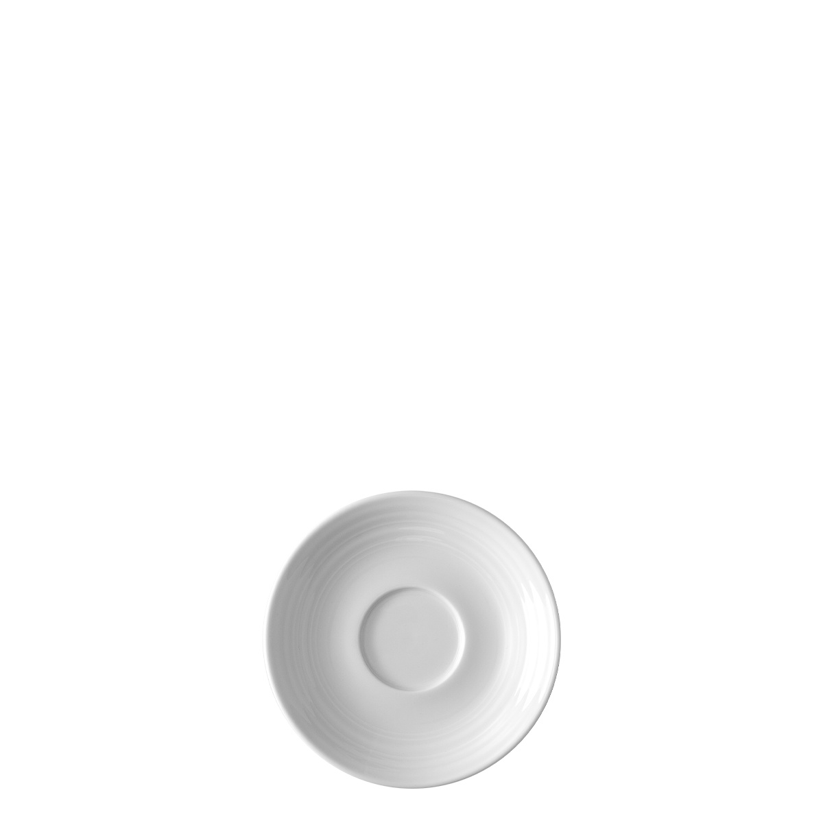 Mokka Untere mit Rim Deco 12 cm Set 6-tlg. – UNIVERS Weiss