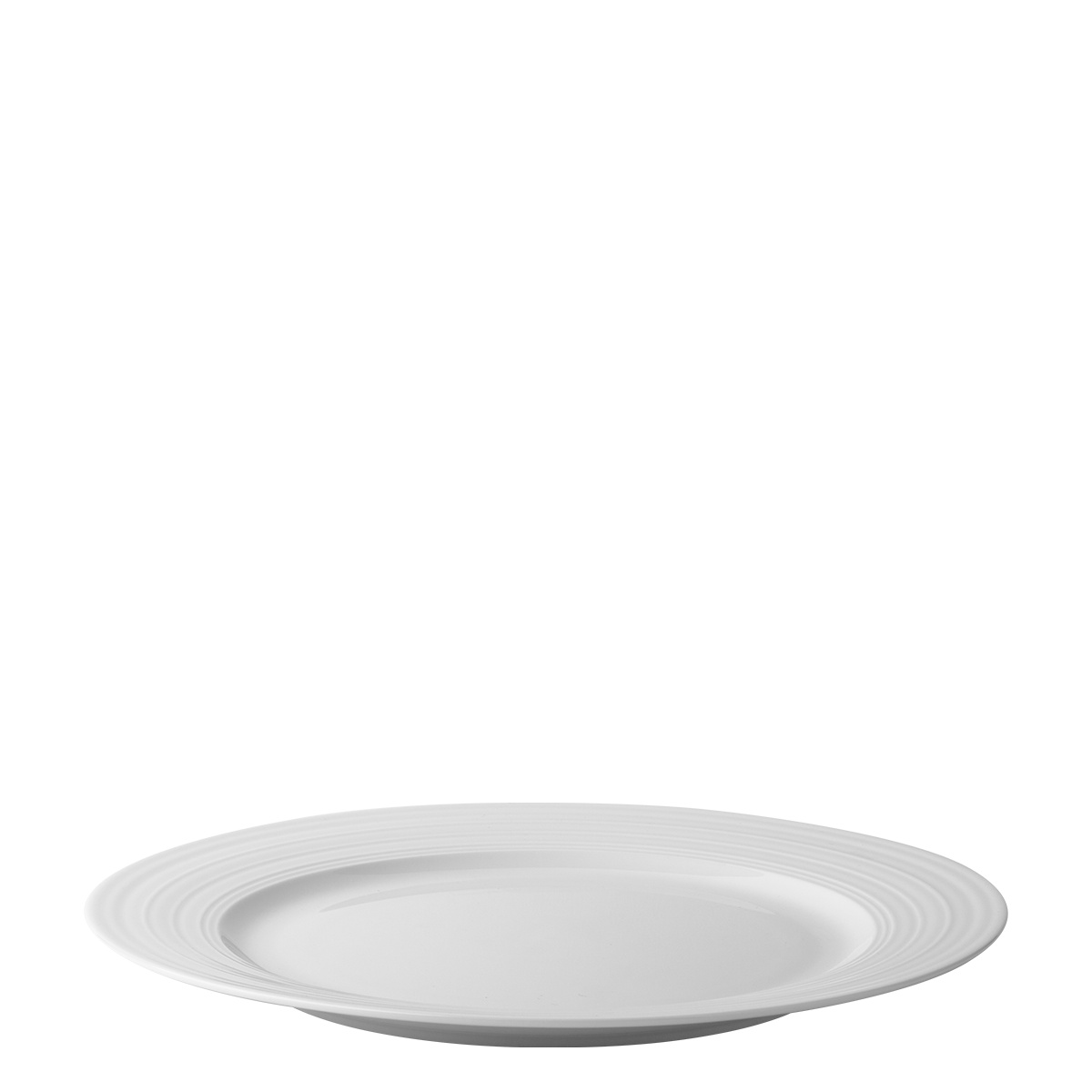 Teller flach Deco 29 cm 6-tlg. — Univers weiss