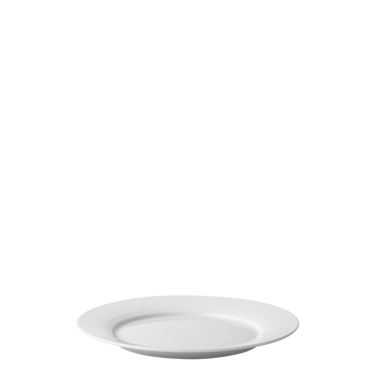 Teller flach mit Fahne Deco 20,5 cm Set 6-tlg. – UNIVERS Weiss