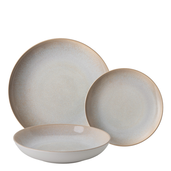 Teller Set 12-tlg. — Elements Vulcano Levante