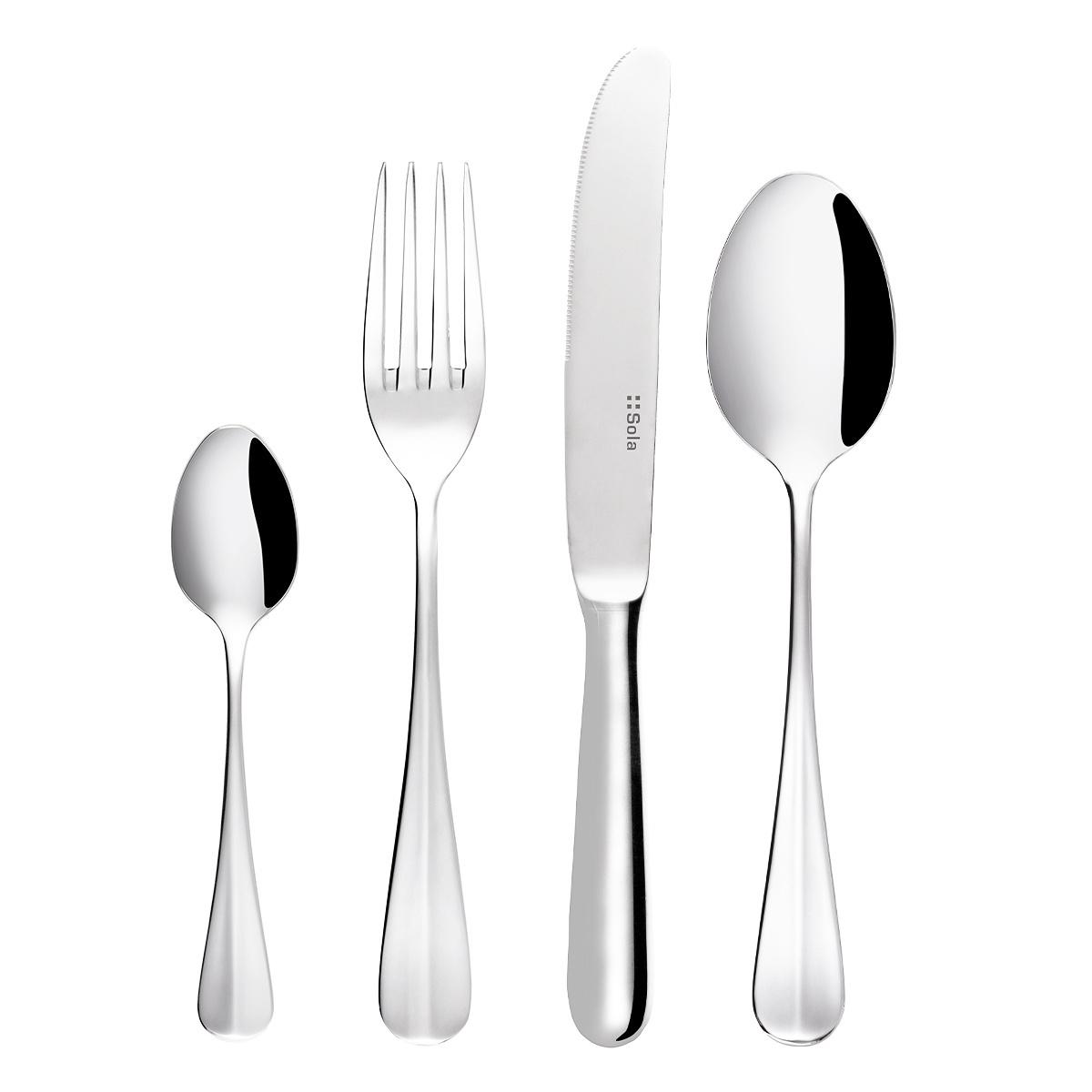 Besteck-Set 24-tlg. Baguette Original – Messer mit langer Klinge