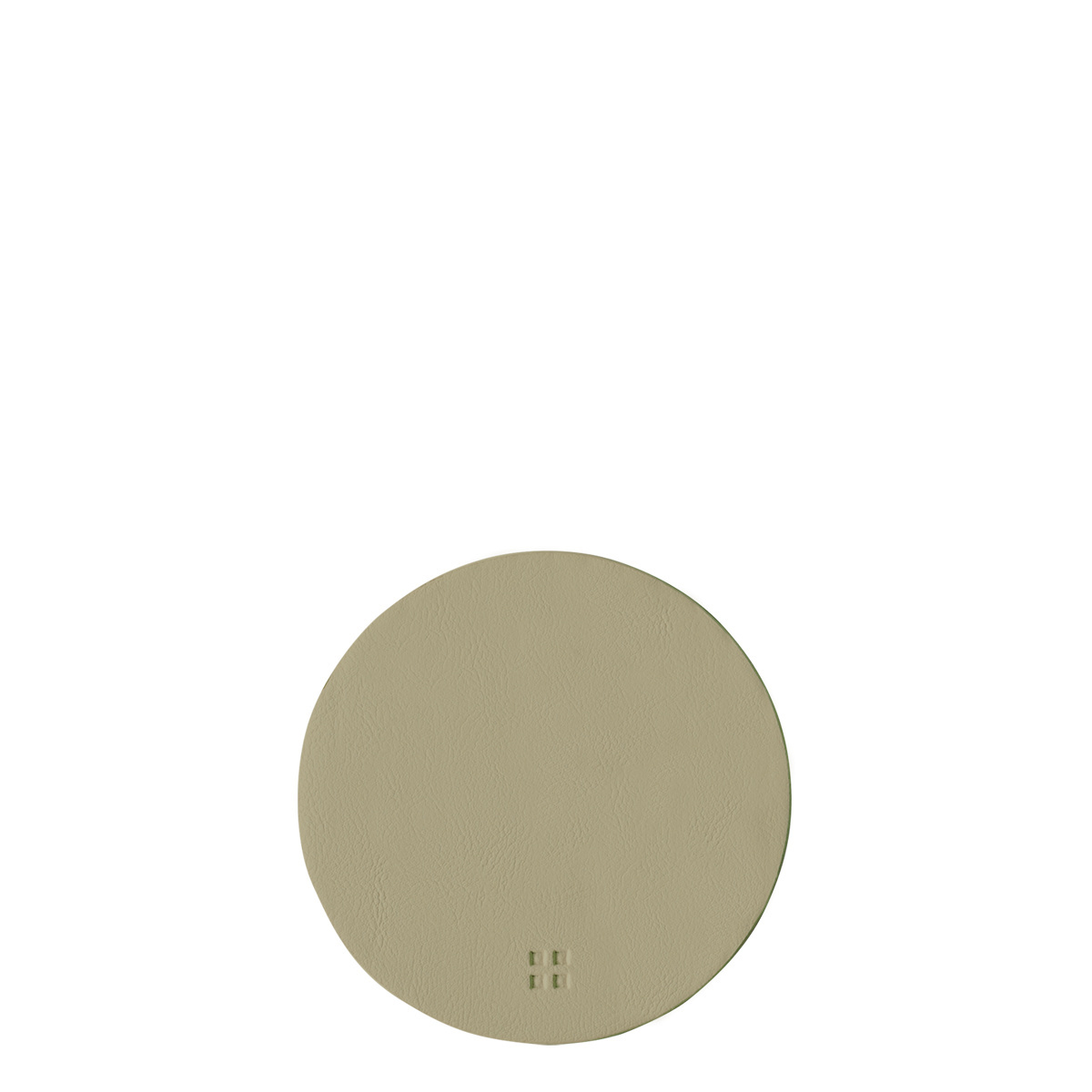 Glasuntersetzer rund PVC Olive ø 11 cm - Elements Ambiente