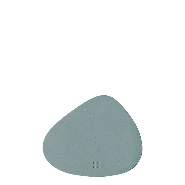 Glasuntersetzer triangle PVC hellblau 14 x 11.5 cm - Elements Ambiente
