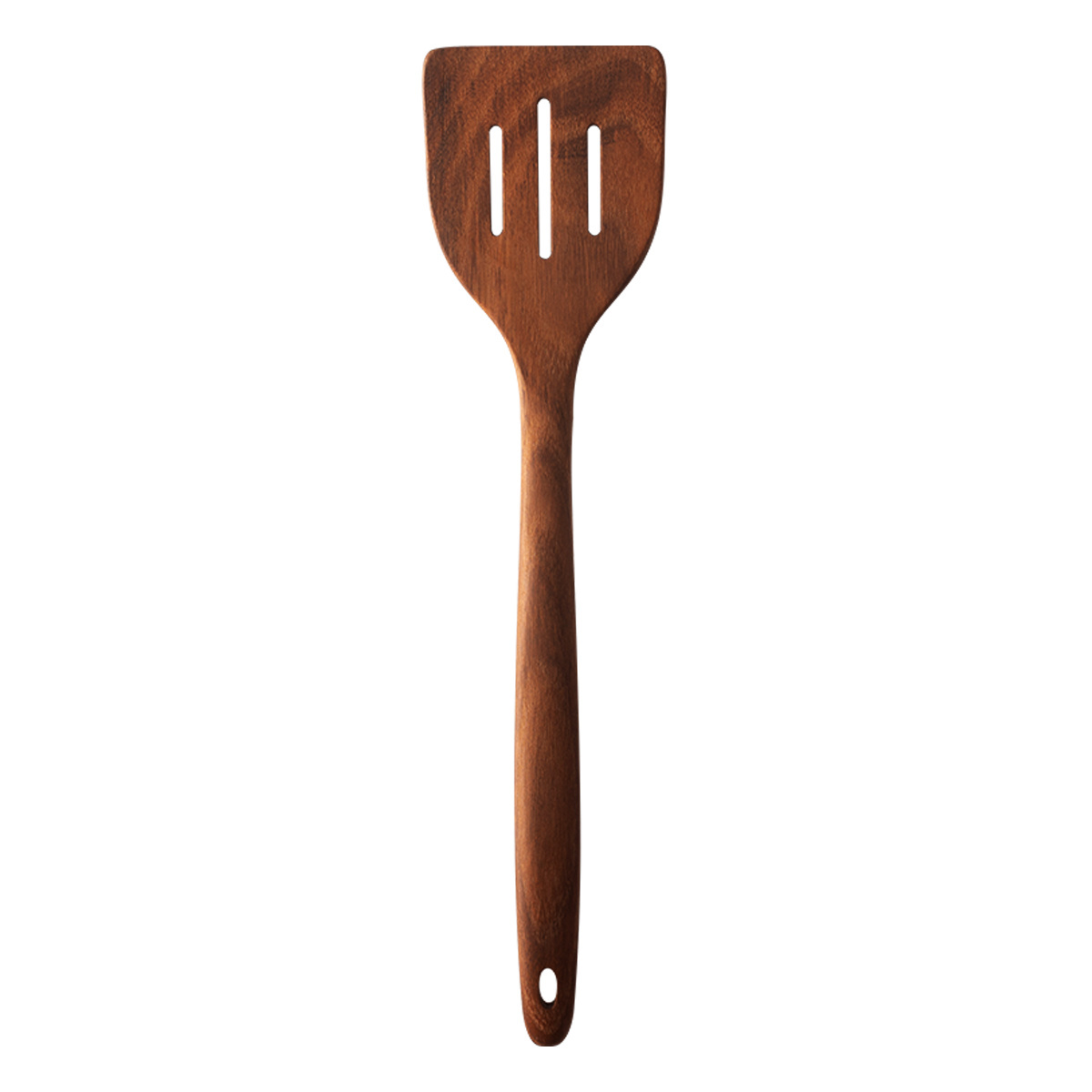 Pfannenwender mit Schlitzen Teak 30,5 x 7,4 x 1,9 cm - GAYA Wooden