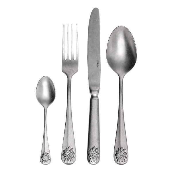 Besteck-Set 24-tlg. - Baguette Vintage Plesnivec matt