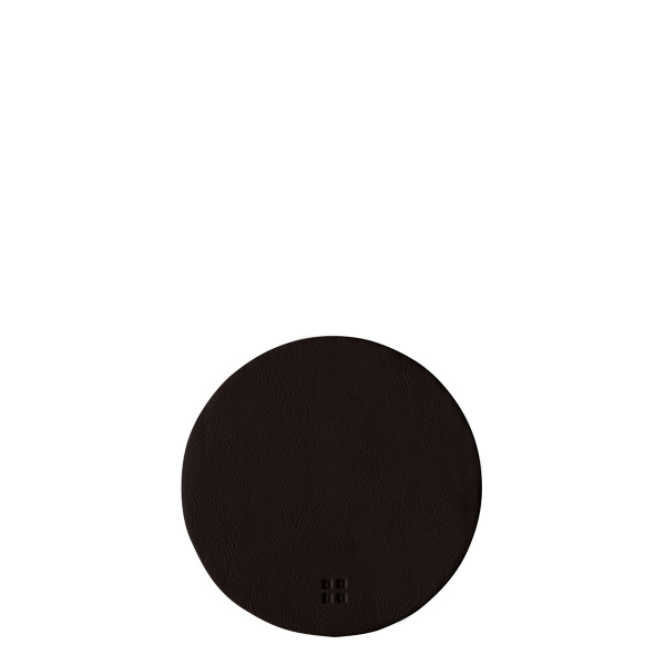 Glasuntersetzer rund PVC schwarz ø 11 cm - Elements Ambiente