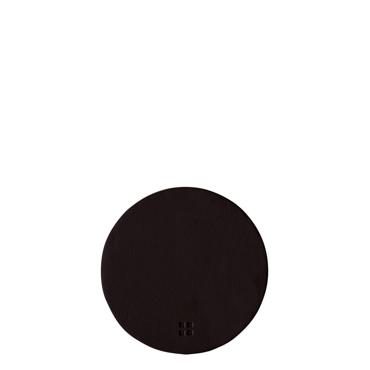 Glasuntersetzer rund PVC schwarz ø 11 cm - Elements Ambiente