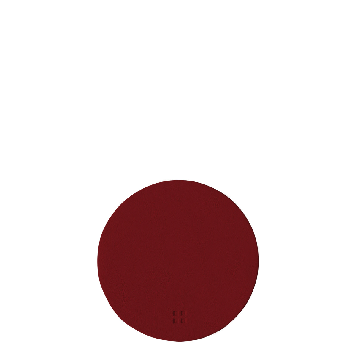 Glasuntersetzer rund PVC Bordeaux ø 11 cm - Elements Ambiente