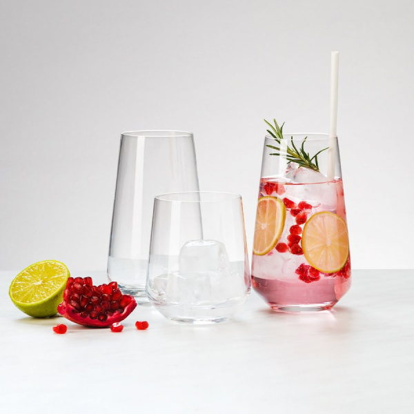 Tumbler Gläser 500 ml 4er-Set - Century Glas Lunasol META Glass