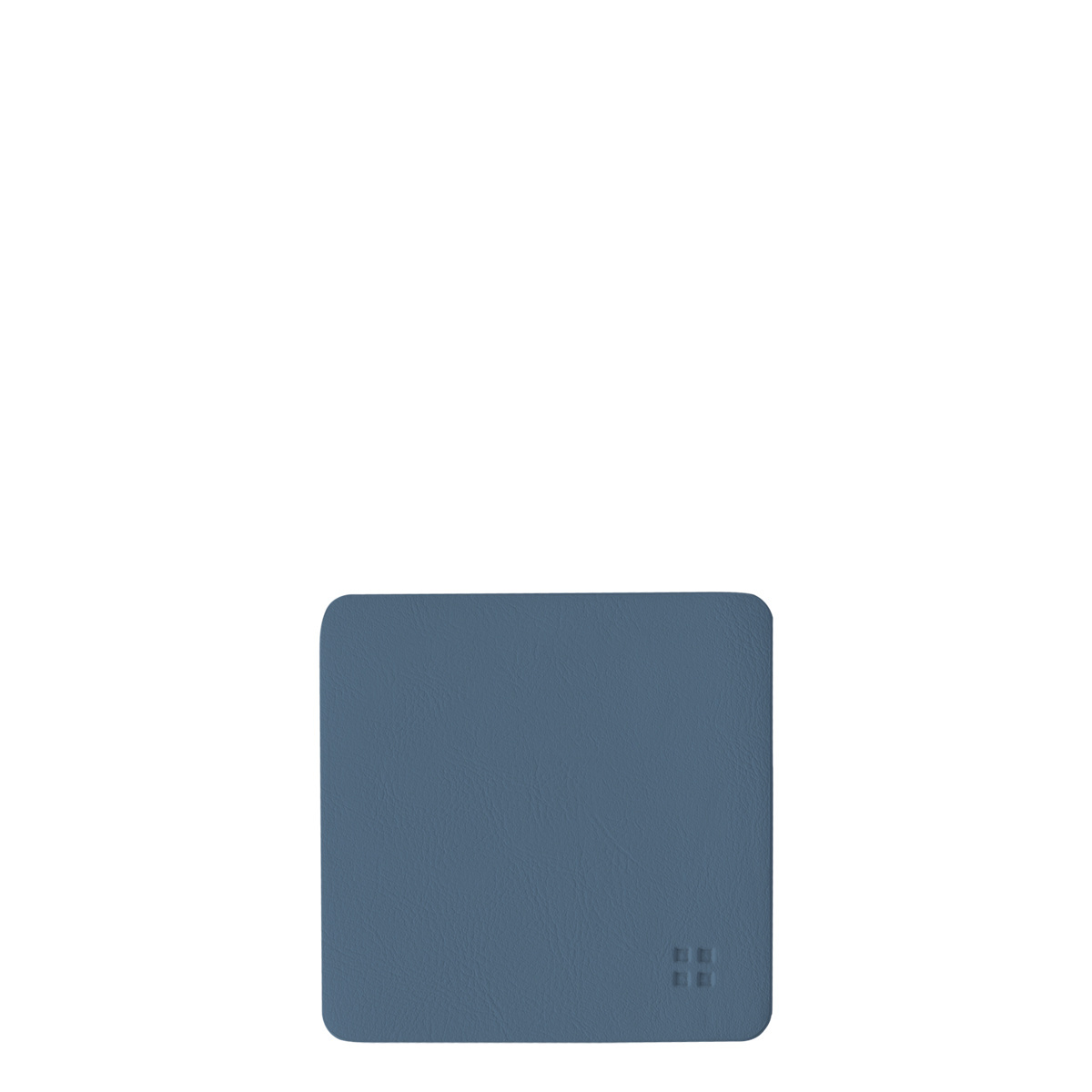Glasuntersetzer eckig PVC Petrol 10x10 cm - Elements Ambiente