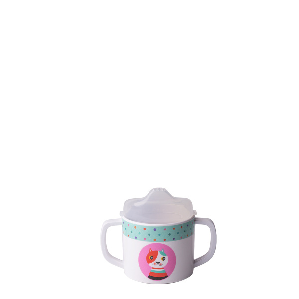 Kinder-Melamin-Set 3-tlg. – Kids WORLD Animals