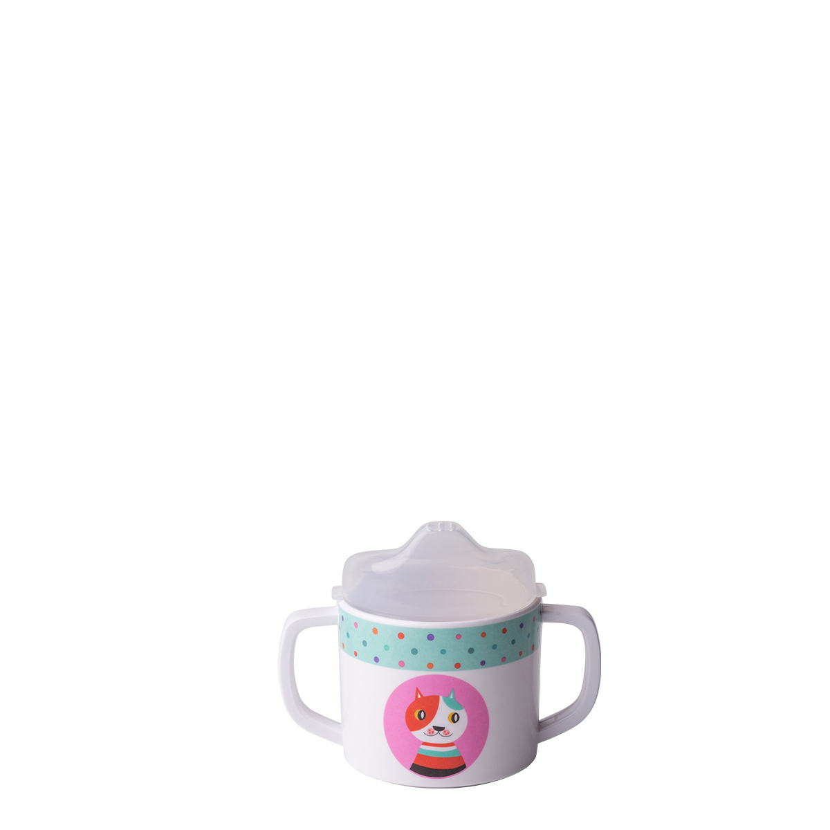 Kinder-Melamin-Set 3-tlg. – Kids WORLD Animals