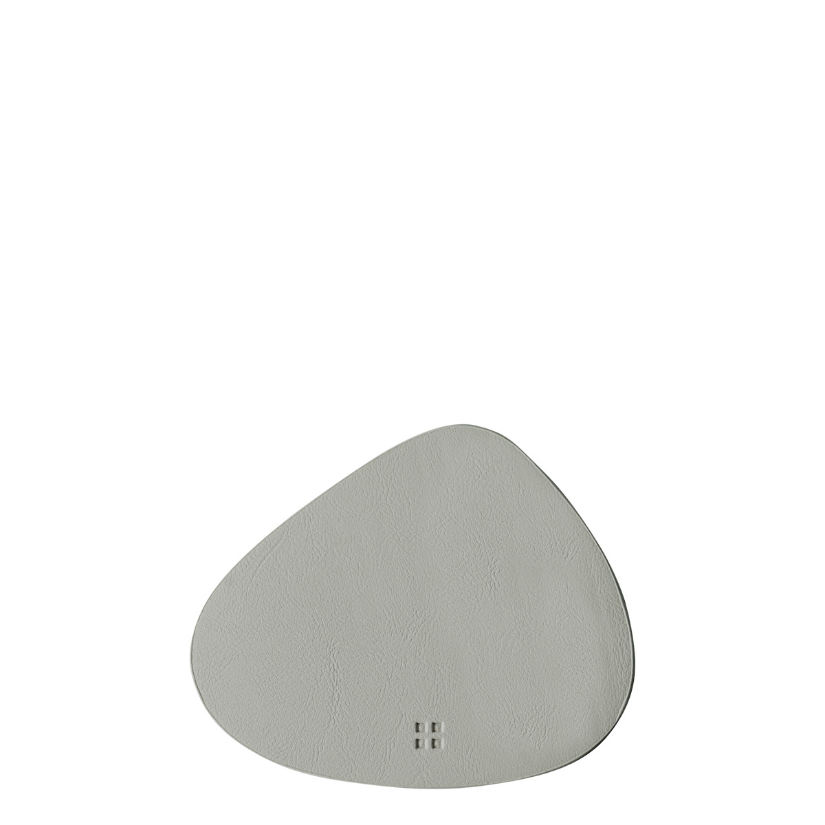 Glasuntersetzer triangle PVC Silber 14 x 11.5 cm - Elements Ambiente