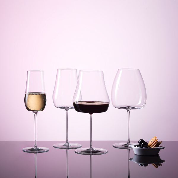 Champagner-Glas 220 ml Set 2-tlg. Green Wave Glas Lunasol