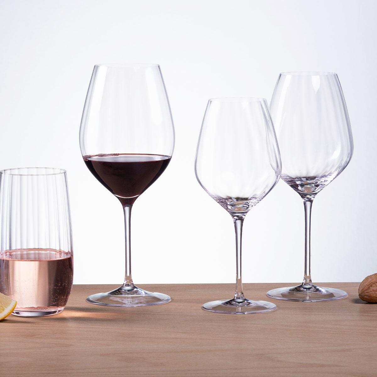 Rotweingläser 660 ml 6er-Set - Optima Line Glas Lunasol