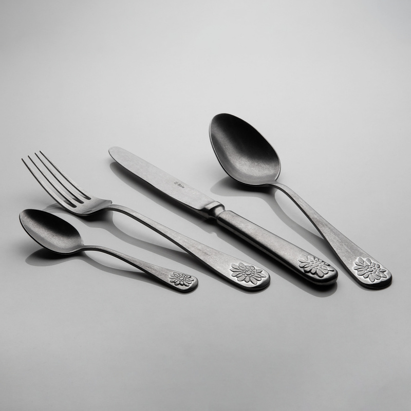 Besteck-Set 24-tlg. - Baguette Vintage Plesnivec matt