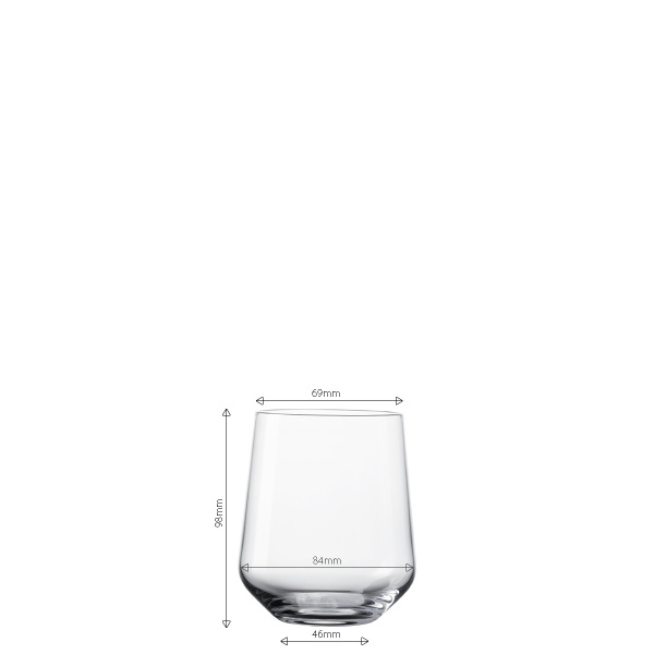 Tumbler Gläser 350 ml 4er-Set - Century Glas Lunasol META Glass