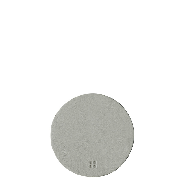 Glasuntersetzer rund PVC Silber ø 11 cm - Elements Ambiente