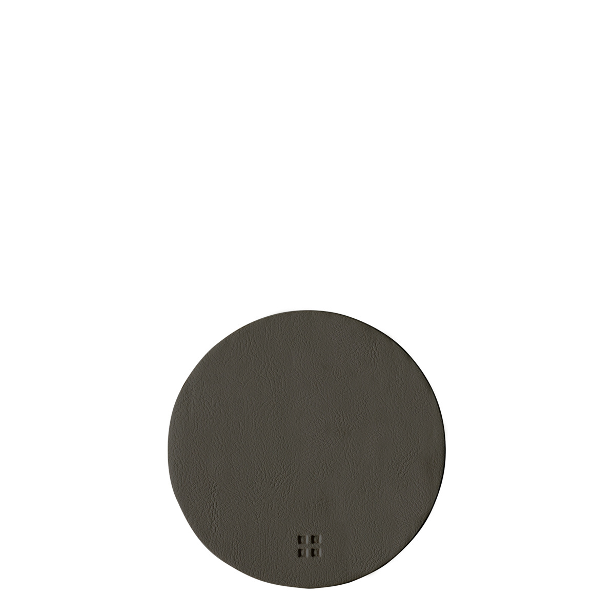Glasuntersetzer rund PVC anthrazit ø 11 cm - Elements Ambiente