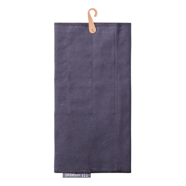 Beutel für Besteckmuster  52 x 26 cm Stahlgrau BASIC Ambiente