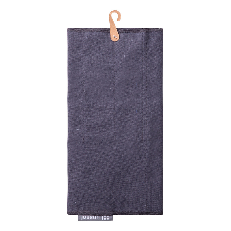 Beutel für Besteckmuster  52 x 26 cm Stahlgrau BASIC Ambiente
