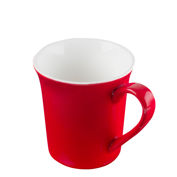 Kaffeebecher mit Henkel konisch - RGB