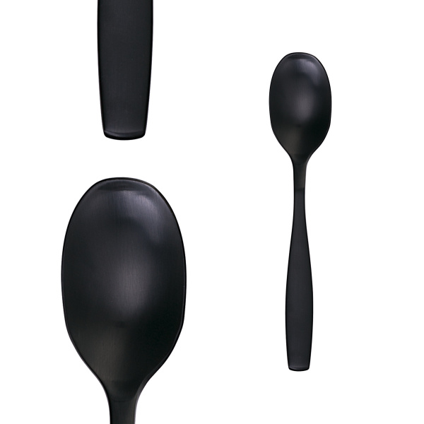 Besteckset 24 tlg. - Gaya Schwarz All Satin