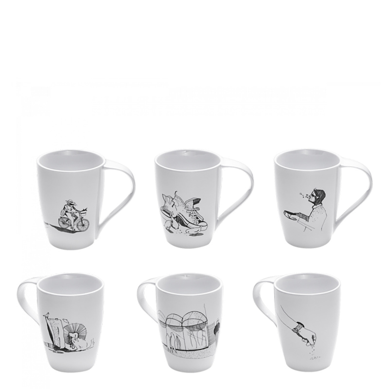 Becher-Set 3 tlg. Big Story- Hotel Inn
