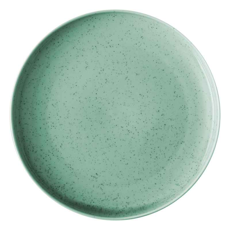 Teller flach Gaya RBG Vintage glänzendblau 25 cm