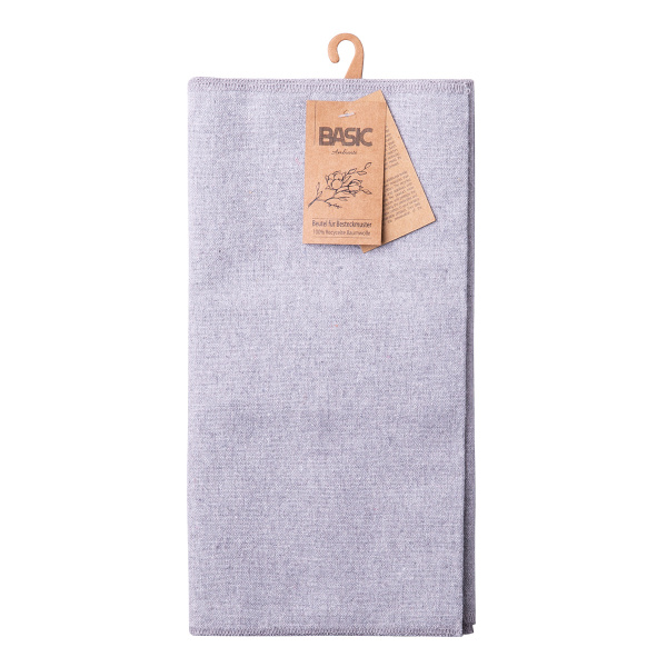 Beutel für Besteckmuster  52 x 26 cm Silber-Melange BASIC Ambiente