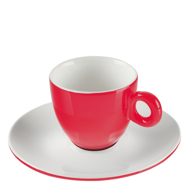 Mokka Tasse RGB rot 90 ml