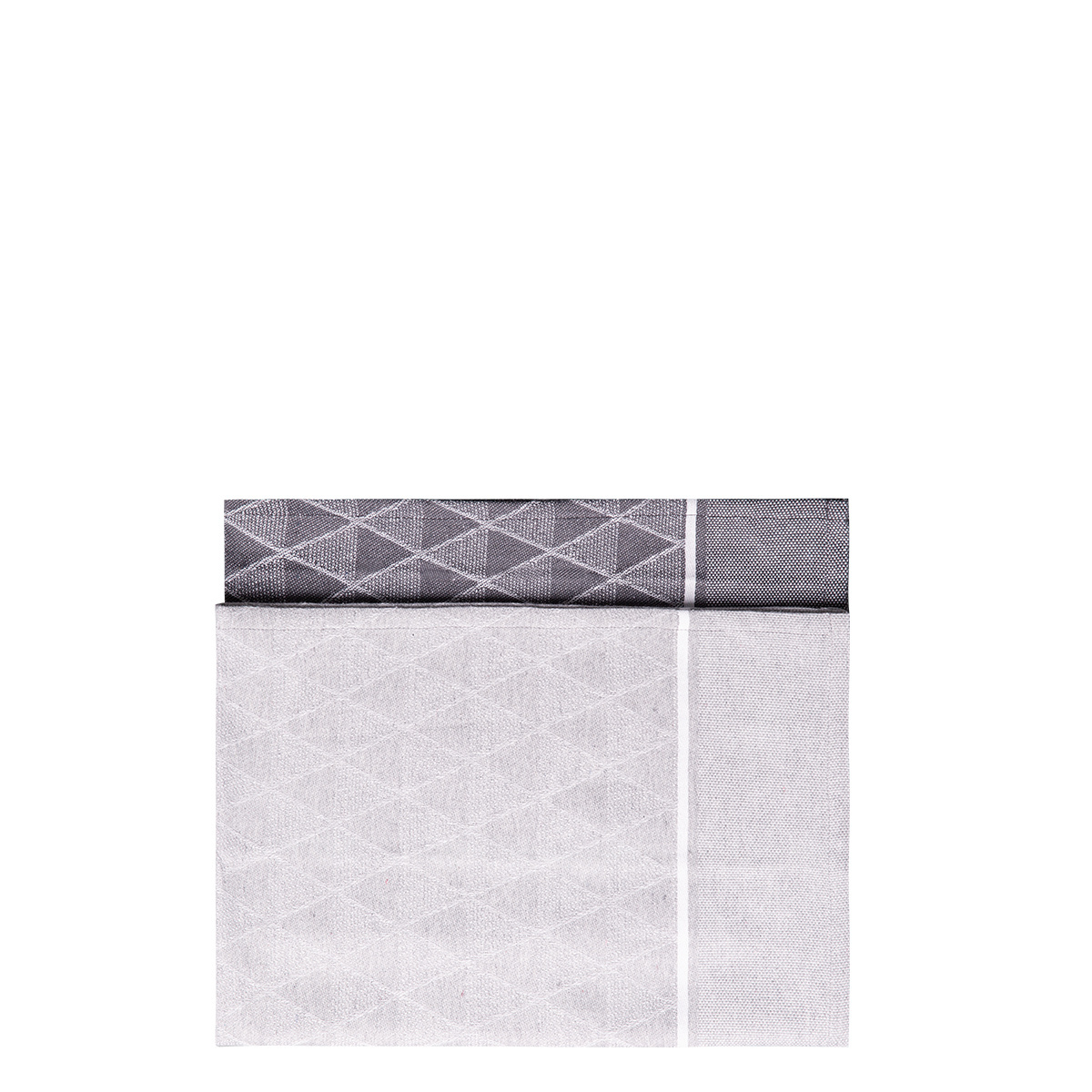 Stahlgraues Küchentuch 50 x 70 cm 2 Stk. – Basic Ambiente