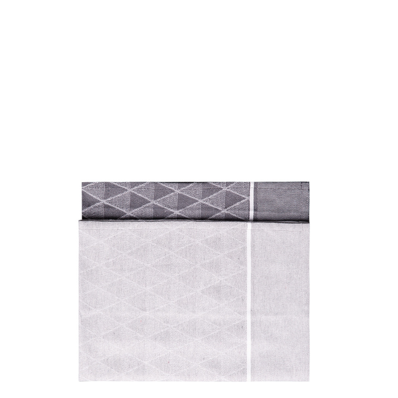 Stahlgraues Küchentuch 50 x 70 cm 2 Stk. – Basic Ambiente