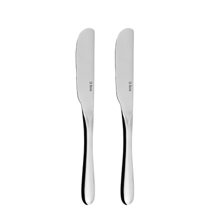 Buttermesser mit hohlem Griff 2-tlg. Set - Alpha Organic
