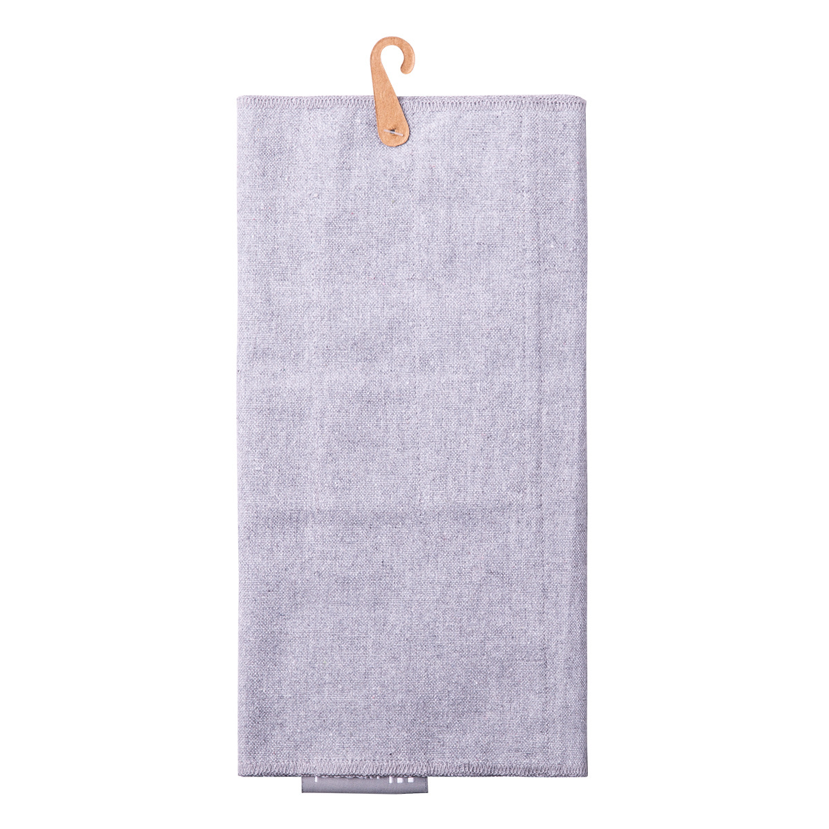 Beutel für Besteckmuster  52 x 26 cm Silber-Melange BASIC Ambiente
