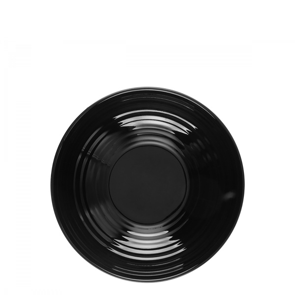 Teller tief Coupe Spiral schwarz 19.5 cm - Gaya
