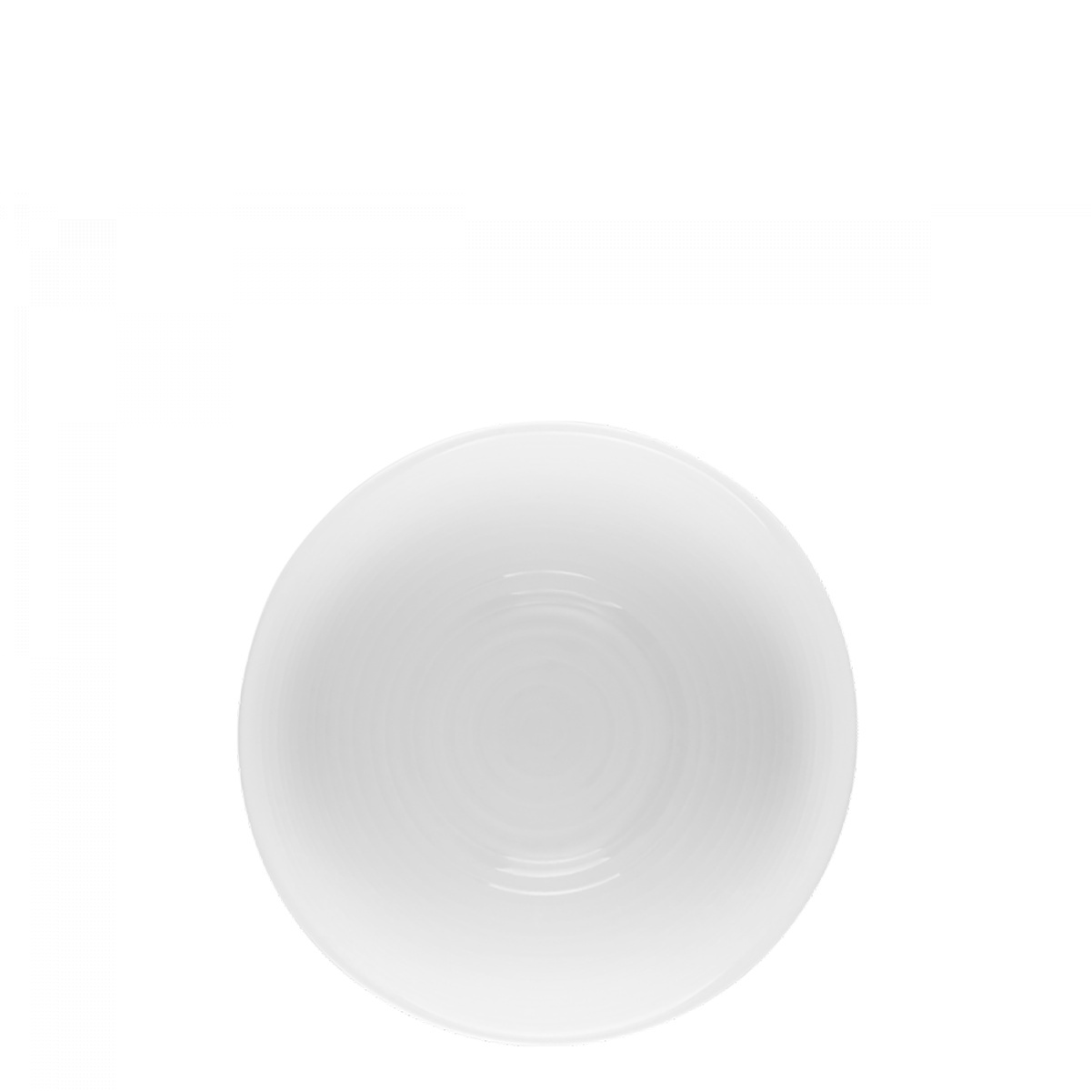 Schussel Spiral weiß glanzend 15,5 cm Gaya
