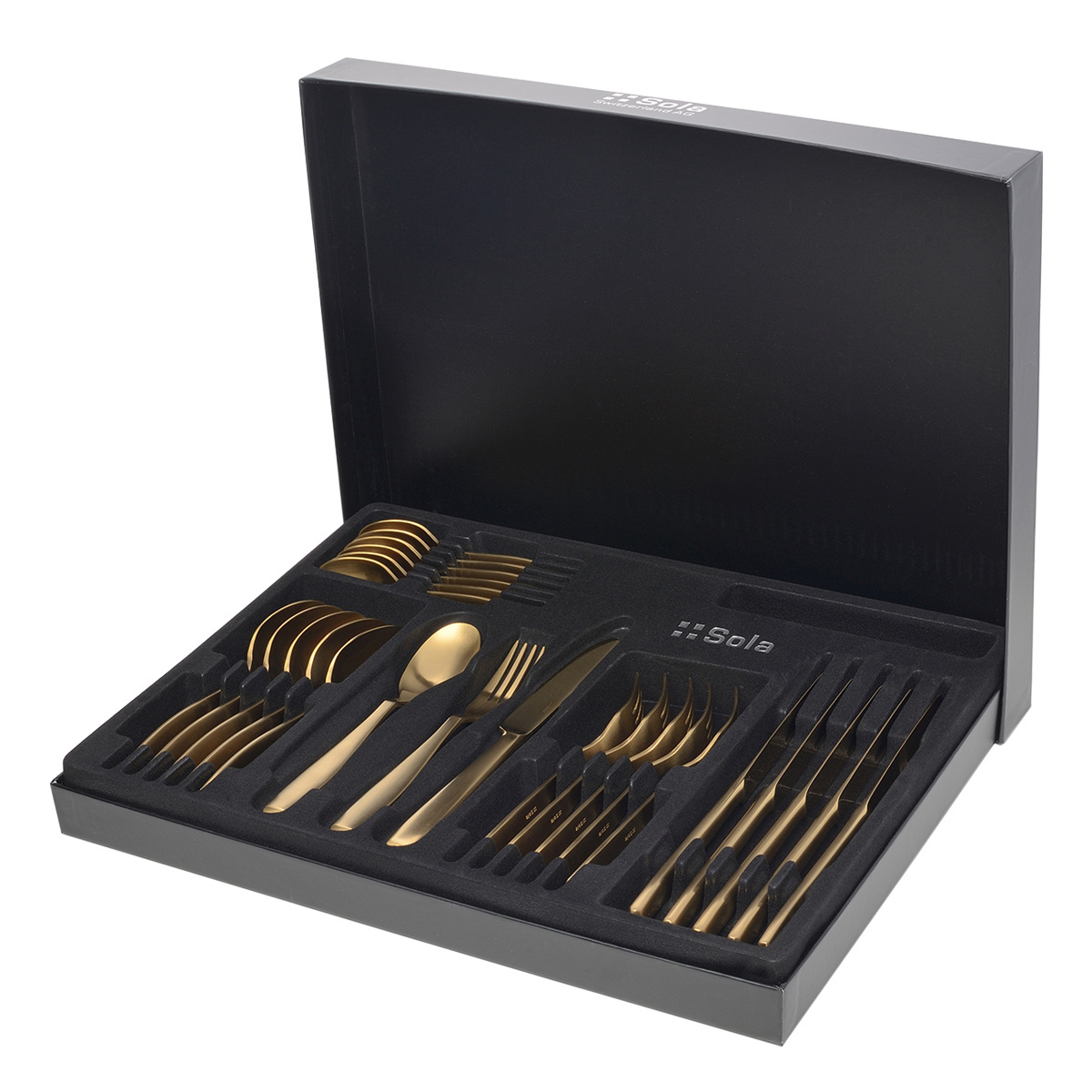 Besteck-Set 24-tlg. - Gaya All Satin gold
