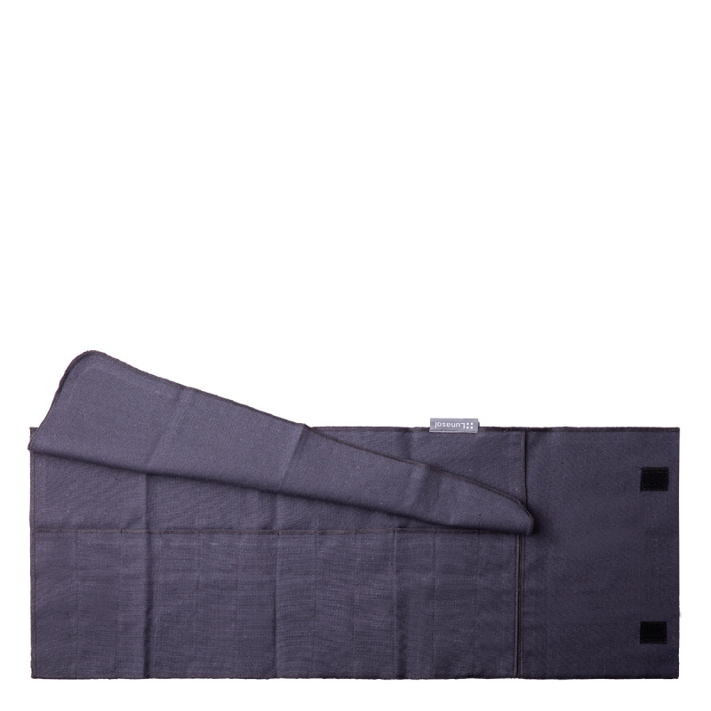Beutel für Besteckmuster  52 x 26 cm Stahlgrau BASIC Ambiente
