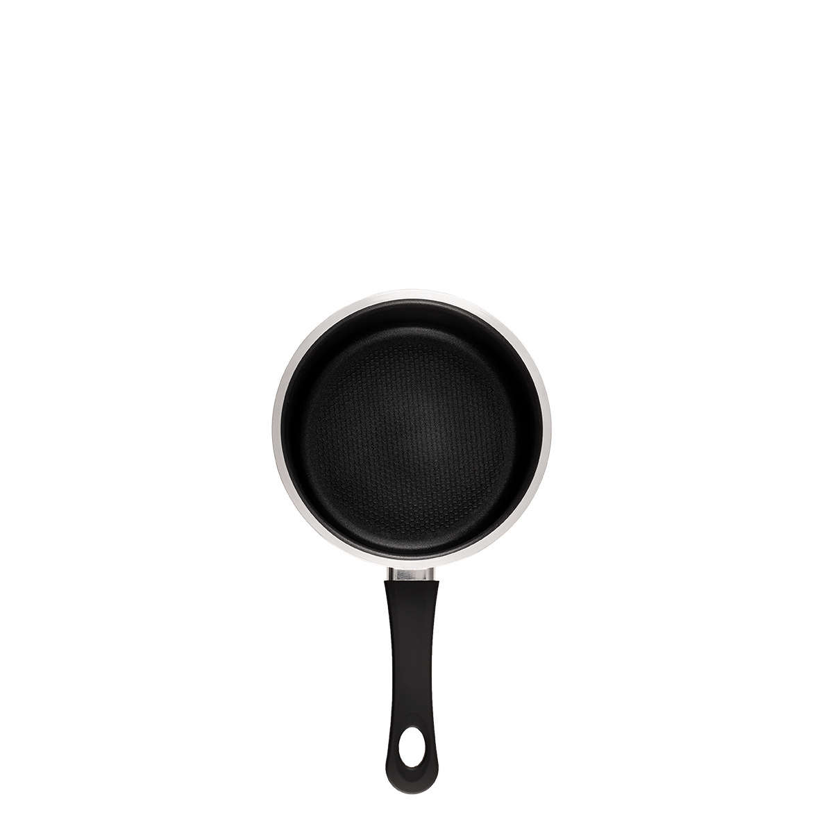Stielkasserolle mit Glasdeckel ø 18 cm – Venus Lunasol Induktion black