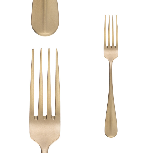Besteck-Set 16-tlg. - Baguette Vintage PVD Champagne Stone Wash