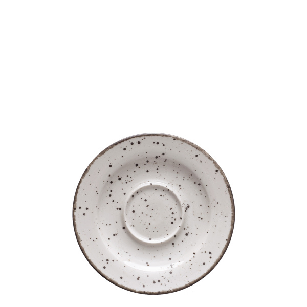 Mocca-Untertasse 12 cm - Gaya Atelier grau