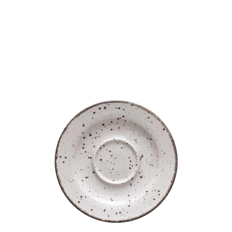 Mocca-Untertasse 12 cm - Gaya Atelier grau
