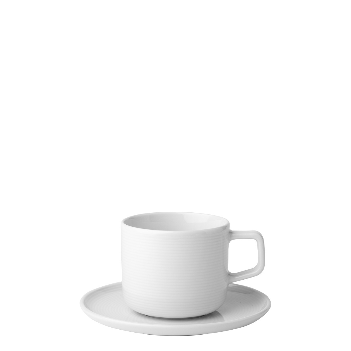 Kaffee Set U-Coupe 8-tlg. BASIC Chic U-Coupe Relief Lunasol