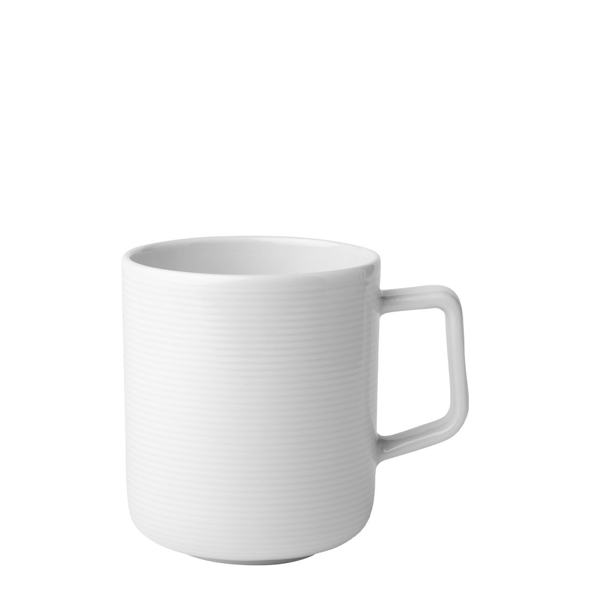 Mug 40 cl U-Coupe, Set 4-tlg. BASIC Chic U-Coupe Relief Lunasol