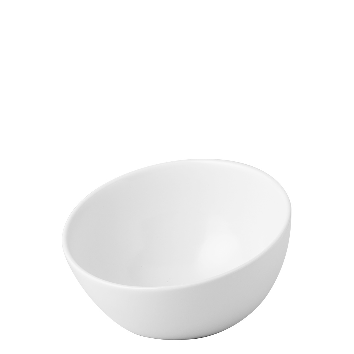Große weiße Schale Flow Eco – 19 cm